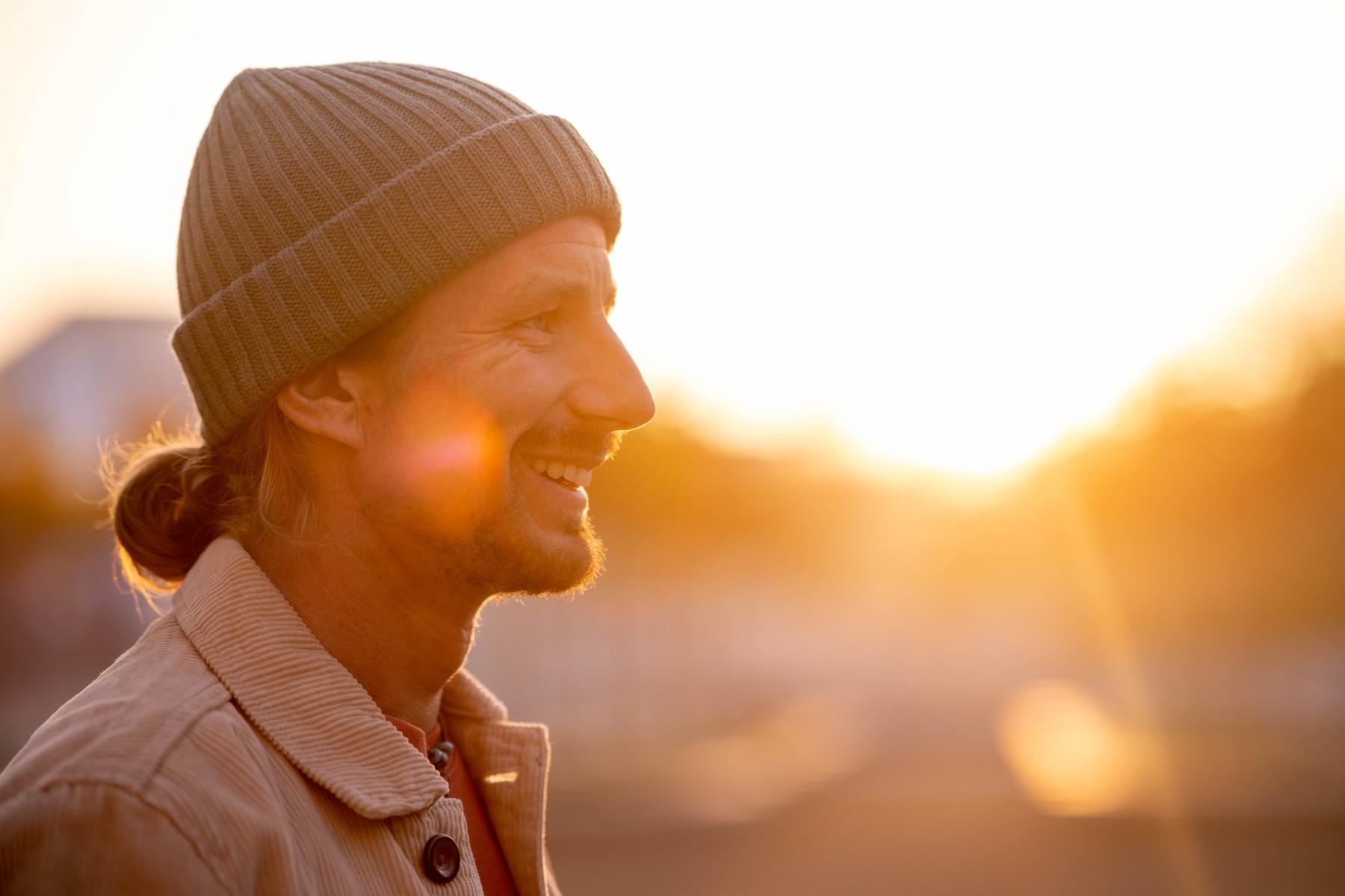 Endru - portrait at sunset